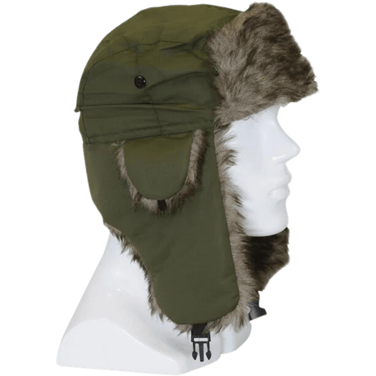 John Boy ICE FISHING HEAD WEAR / GLOVES Army John Boy Trapper Hat