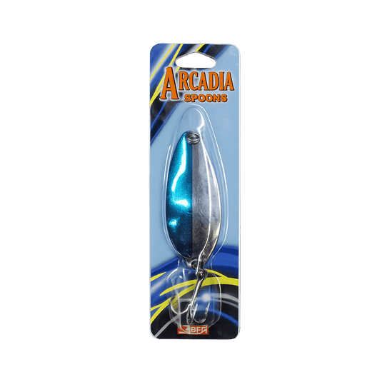 K&E CASTING SPOONS 3-4oz / Blue/Silver K&E Arcadia River Spoons