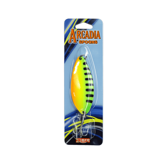 K&E CASTING SPOONS 3-4oz / Firetiger K&E Arcadia River Spoons