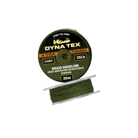 K KARP CARP K-Karp Braided X-Tra Tough Dyna Tex Camo Green