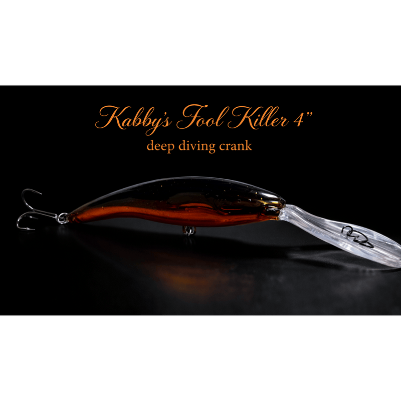 Load image into Gallery viewer, KABBY'S CUSTOM CRANKBAIT 4" / Fool Killer Kabby's Deep Diving Crank
