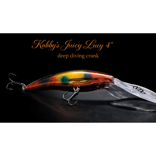 KABBY'S CUSTOM CRANKBAIT 4" / Juicy Lucy Kabby's Deep Diving Crank