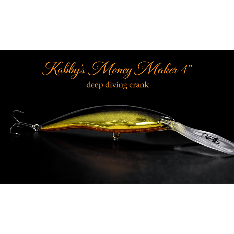 Load image into Gallery viewer, KABBY'S CUSTOM CRANKBAIT 4" / Money Maker Kabby's Deep Diving Crank

