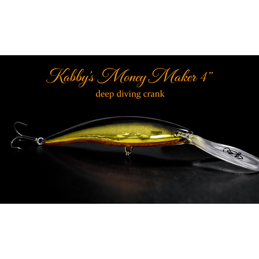 KABBY'S CUSTOM CRANKBAIT 4" / Money Maker Kabby's Deep Diving Crank