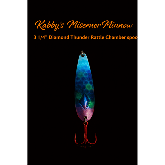 KABBY'S CUSTOM TROLLING SPOONS 3.25