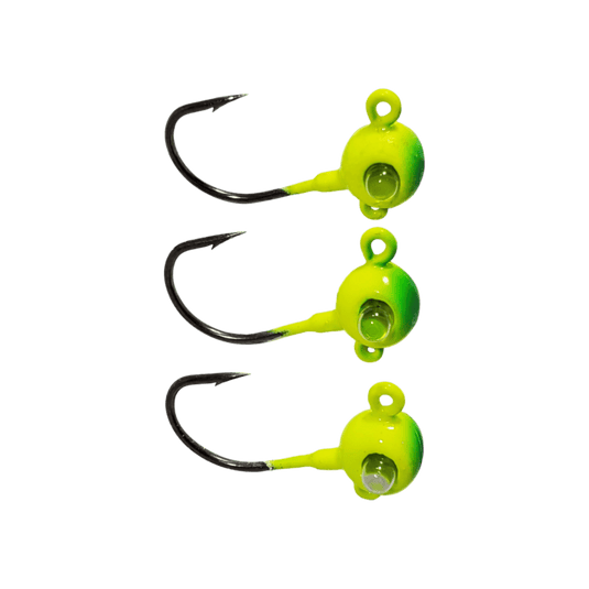 KALIN GOOGLE EYE LIVE BAIT JIG 1-4 / Chart-Green Kalin's Google Eye Live Bait Jig