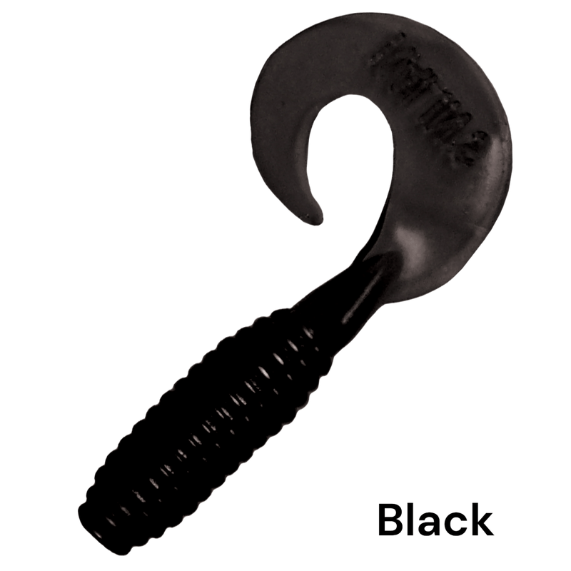 Load image into Gallery viewer, KALIN LUNKER GRUBS 5&quot; BLACK | FISHING WORLD | CANADA
