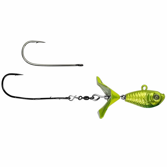 KALIN SEARCH BAIT 1-4 / Chart Green Kalin's Google Eye Tungsten Search Bait