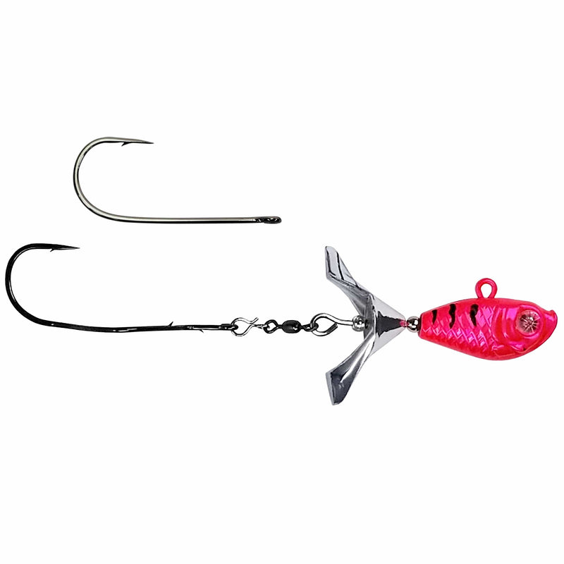 Load image into Gallery viewer, KALIN SEARCH BAIT 1-4 / Pink Kalin&#39;s Google Eye Tungsten Search Bait
