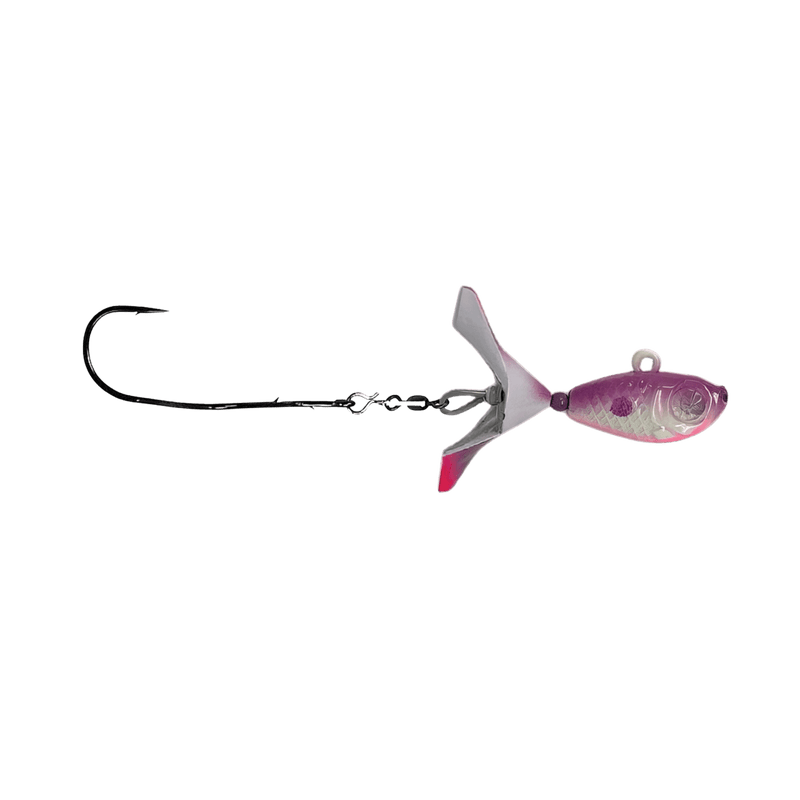 Load image into Gallery viewer, KALIN SEARCH BAIT 5-8 / Purple Zit Kalin&#39;s Google Eye Tungsten Search Bait
