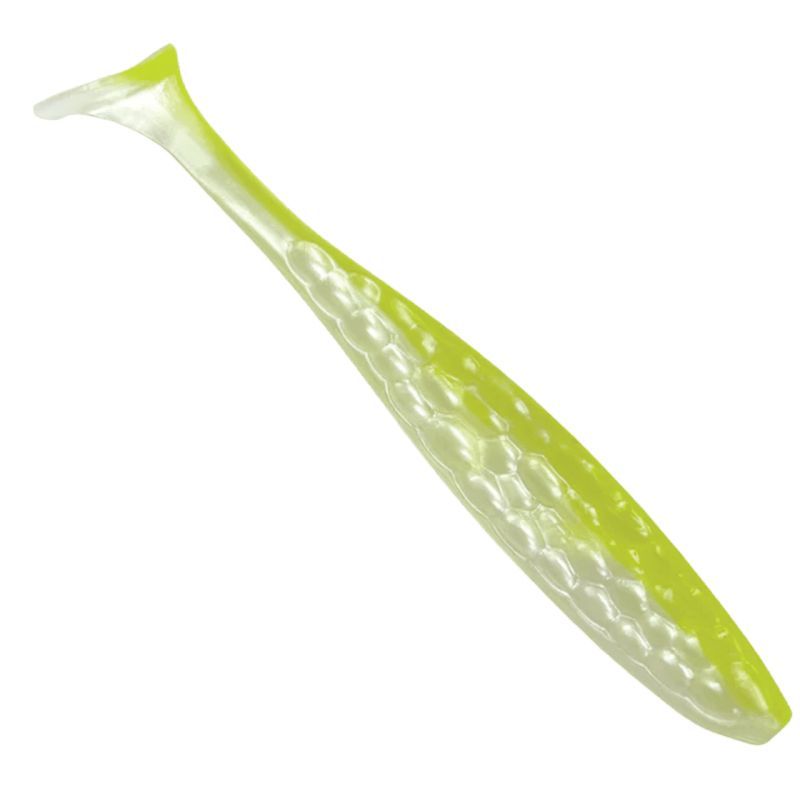 Load image into Gallery viewer, KALIN SWIMBAITS 3.3" / Chart-Pearl-Hologram Flake Kalin's Hammered Live Series Paddle Tail
