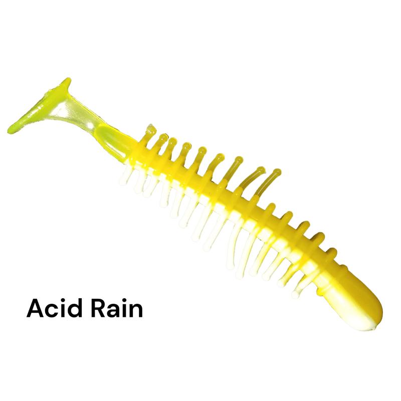 Load image into Gallery viewer, KALIN TICKLE SHAD 2.8&quot; &amp; 3.8&quot; ACID RAIN | FISHING WORLD | CANADA
