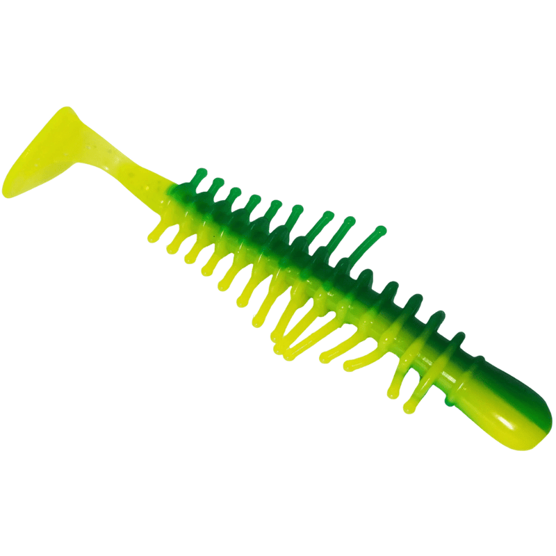 Load image into Gallery viewer, KALIN TICKLE SHAD 2.8&quot; / John Deere Green Kalin&#39;s Tickle Shad
