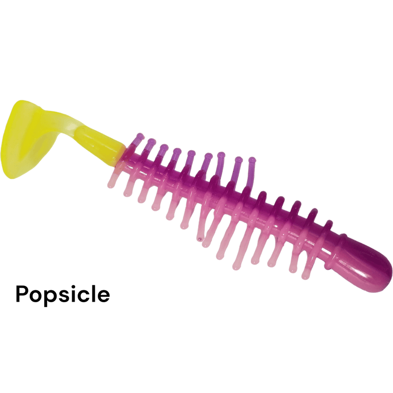 Load image into Gallery viewer, KALIN TICKLE SHAD 2.8&quot; &amp; 3.8&quot; POPSICLE | FISHING WORLD | CANADA
