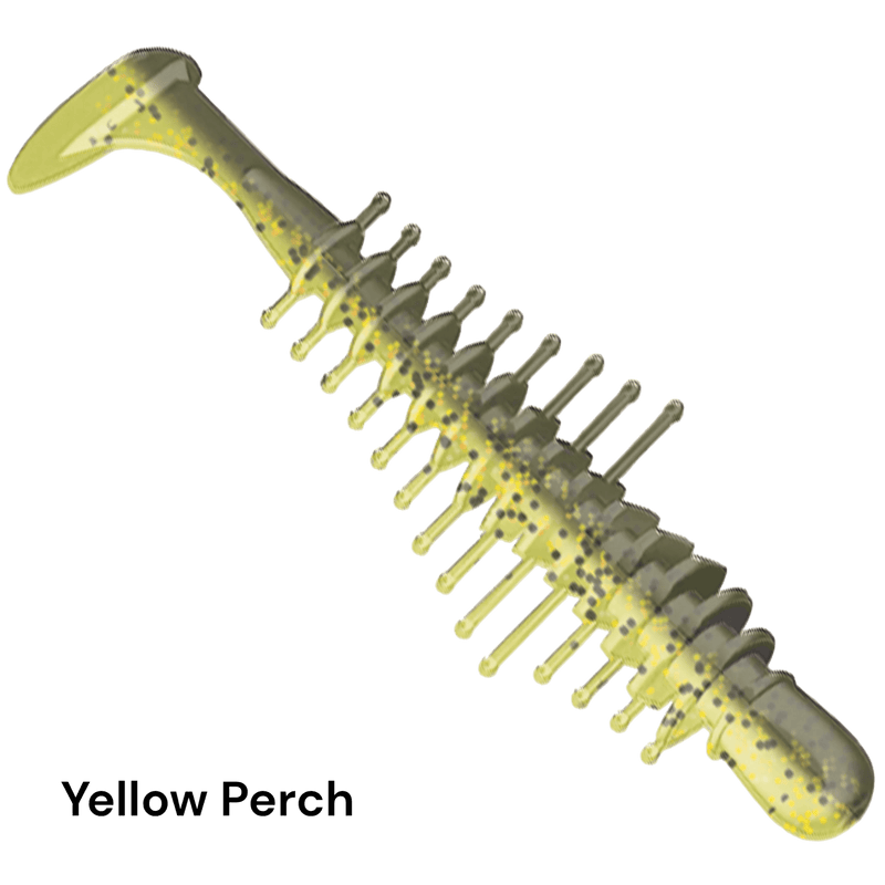 Load image into Gallery viewer, KALIN TICKLE SHAD 2.8&quot; &amp; 3.8&quot; YELLOW PERCH | FISHING WORLD | CANADA
