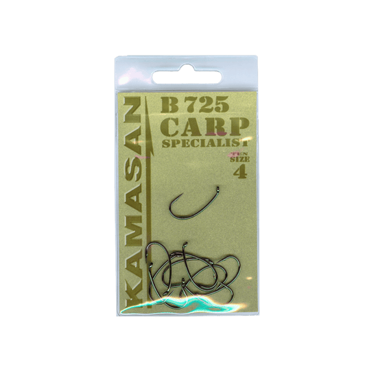 KAMASAN CARP/CATFISH Kamasan B-725 Curved Shank Carp Hook