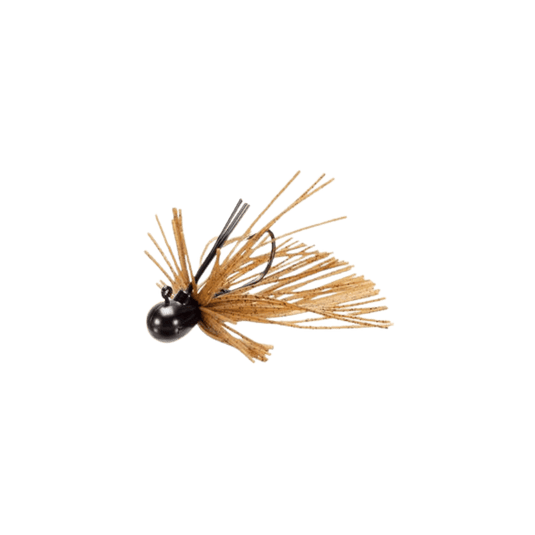 KEITECH BASS JIGS 1-8 / Dark Green Pumpkin Keitech Guard Spin Jig