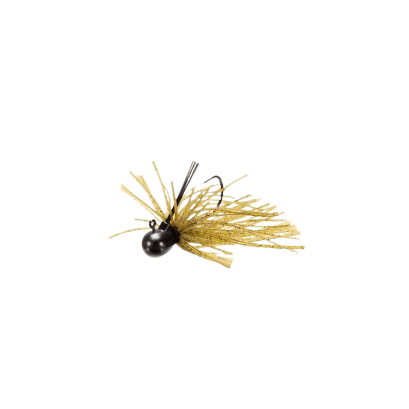 Load image into Gallery viewer, KEITECH BASS JIGS 1-8 / Green Pumpkin Keitech Guard Spin Jig
