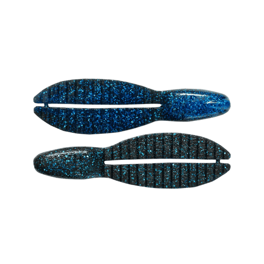 KEITECH CHUNKS 3.2" / Black Blue Keitech Flex Chunk