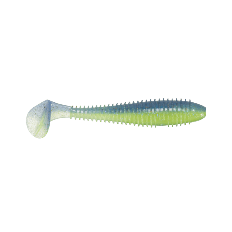 Load image into Gallery viewer, KEITECH SWING IMPACT 2.8&quot; / Elec Blue&amp;Chart Keitech Fat Swing Impact Swimbait

