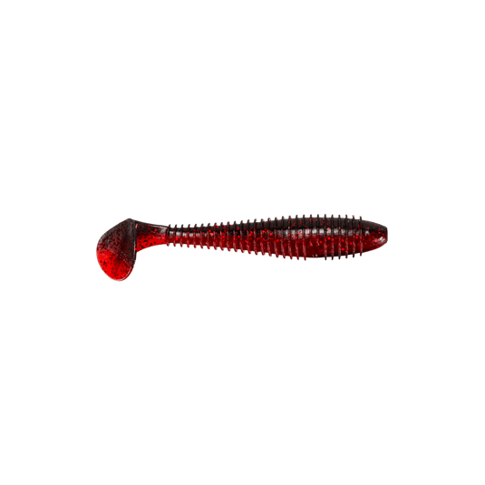 KEITECH SWING IMPACT 3.8" / Black Cherry Keitech Fat Swing Impact Swimbait