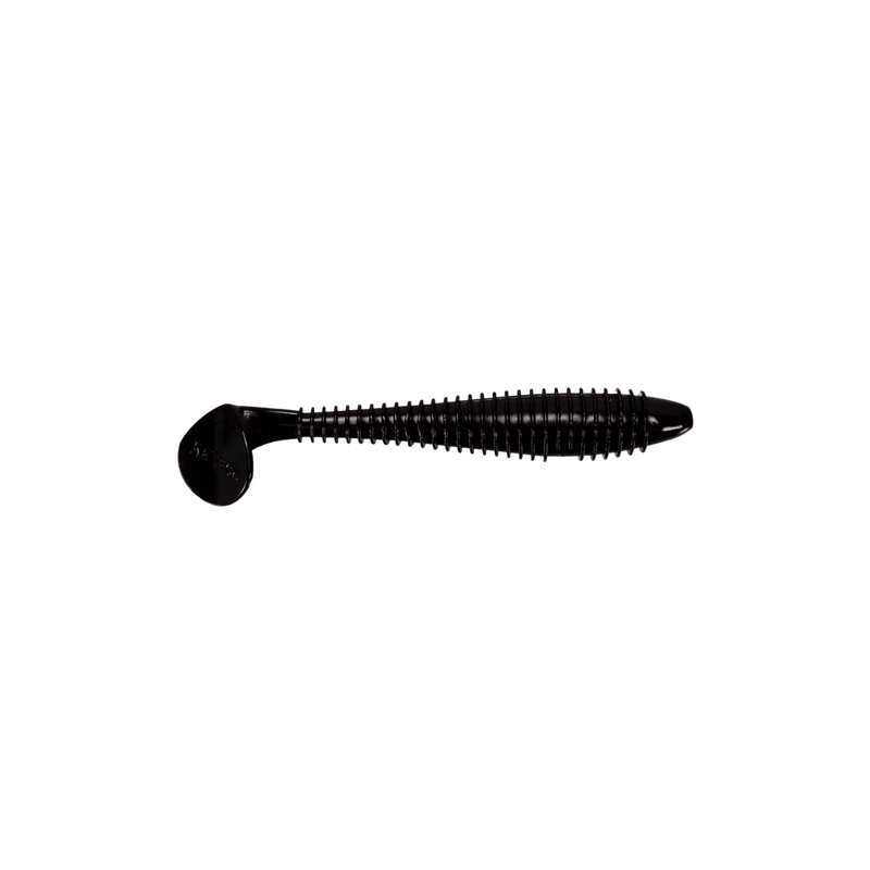 Load image into Gallery viewer, KEITECH SWING IMPACT 3.8" / Black Keitech Fat Swing Impact Swimbait
