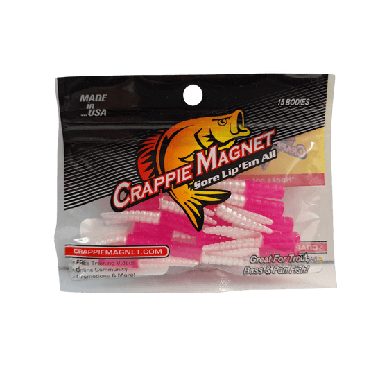 LELAND LURES PANFISH Pink-Pearl Leland's Lures Crappie Magnet