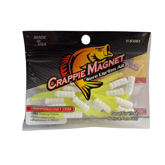 LELAND LURES PANFISH White-Chart Leland's Lures Crappie Magnet