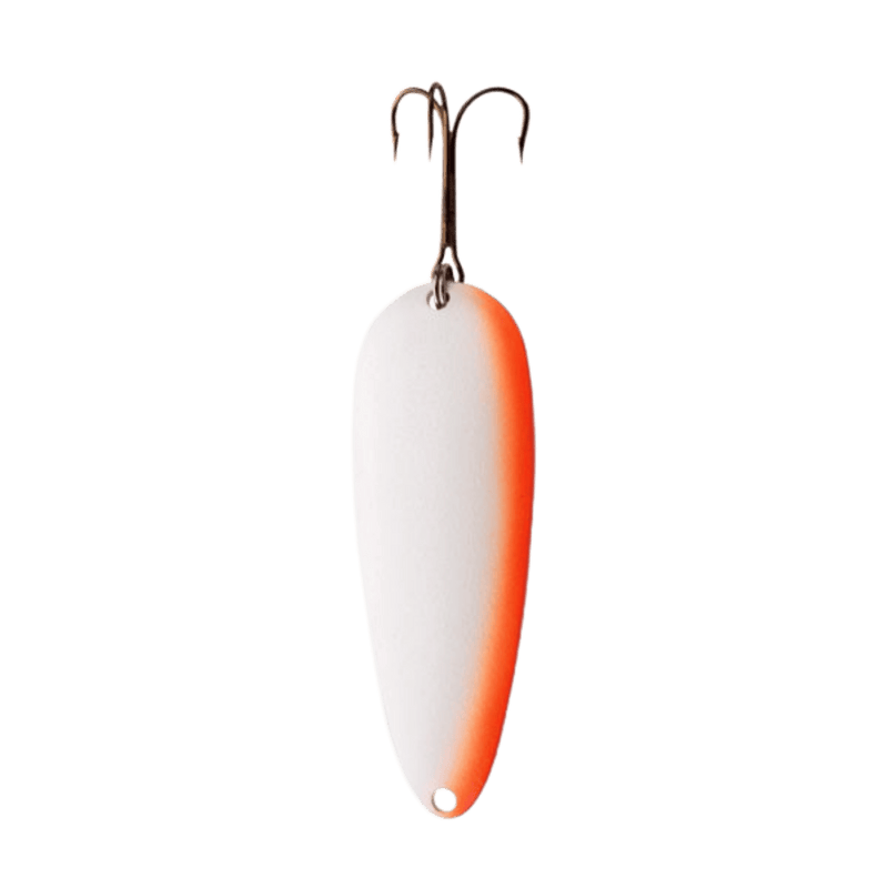 Load image into Gallery viewer, LUCKY STRIKE CASTING SPOONS 3.5" / Nickel Glow Orange Lucky Strike Devil Bait Spoon
