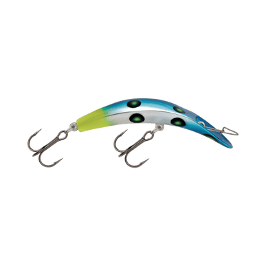 LUHR-JENSEN CRANKBAIT 9X / Blue Chartruse UV Luhr Jensen Kwikfish (Non-Rattle)