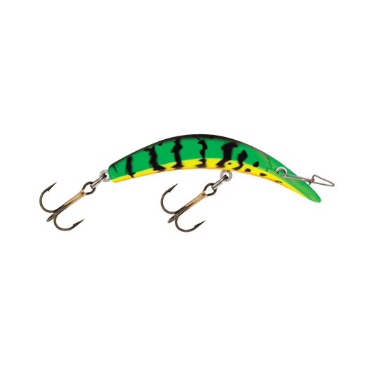 LUHR-JENSEN CRANKBAIT 9X / Fire Tiger Luhr Jensen Kwikfish (Non-Rattle)