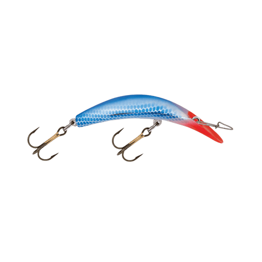LUHR-JENSEN CRANKBAIT 9X / Silver/Blue Pirate Luhr Jensen Kwikfish (Non-Rattle)