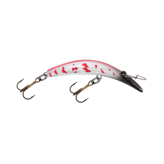 LUHR-JENSEN CRANKBAIT 9X / Silver Red Mamba Luhr Jensen Kwikfish (Non-Rattle)