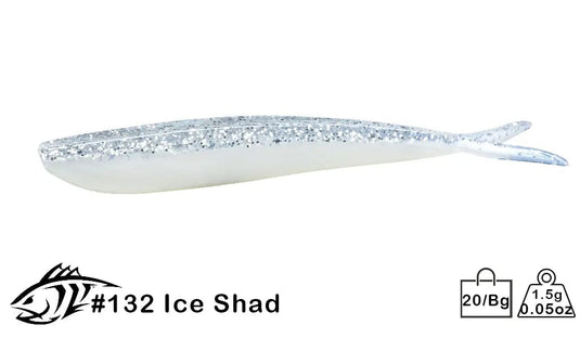LUNKER CITY Uncategorised 2.5" / Ice Shad LunkerCity Fin-S Fish