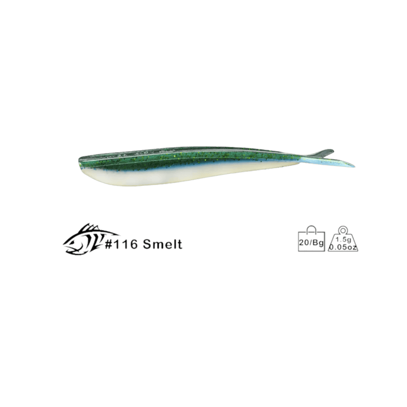 Load image into Gallery viewer, LUNKER CITY Uncategorised 2.5" / Smelt Lunker City Fin-S Fish
