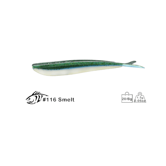 LUNKER CITY Uncategorised 2.5" / Smelt Lunker City Fin-S Fish