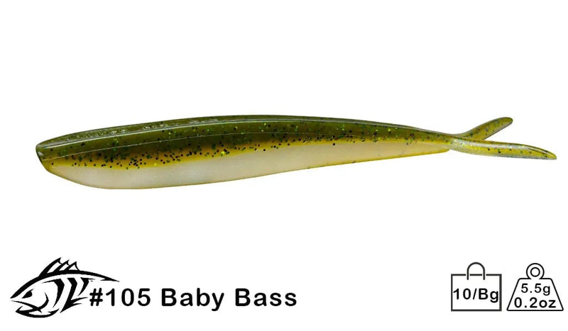 Load image into Gallery viewer, LUNKER CITY Uncategorised 4&quot; / Baby Bass LunkerCity Fin-S Fish
