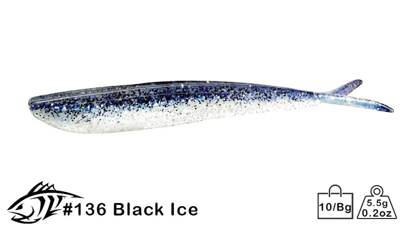 Load image into Gallery viewer, LUNKER CITY Uncategorised 4" / Black Ice Lunker City Fin-S Fish
