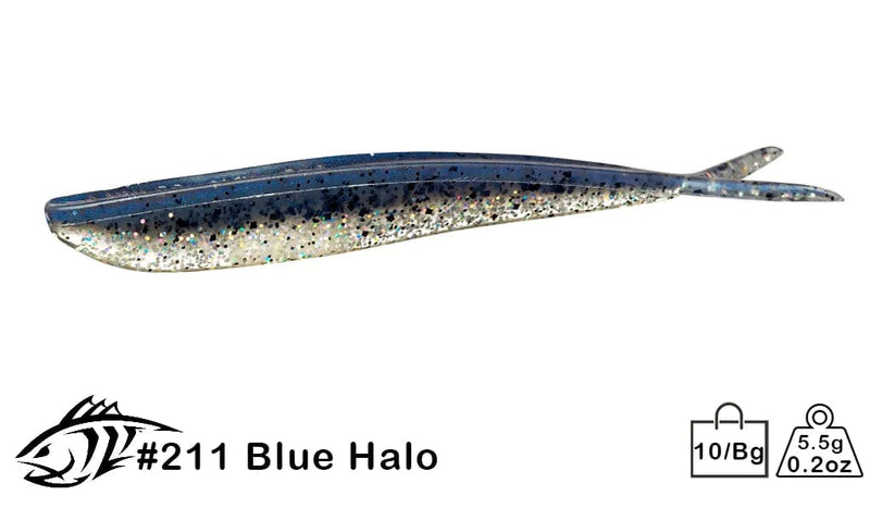 Load image into Gallery viewer, LUNKER CITY Uncategorised 4&quot; / Blue Halo LunkerCity Fin-S Fish
