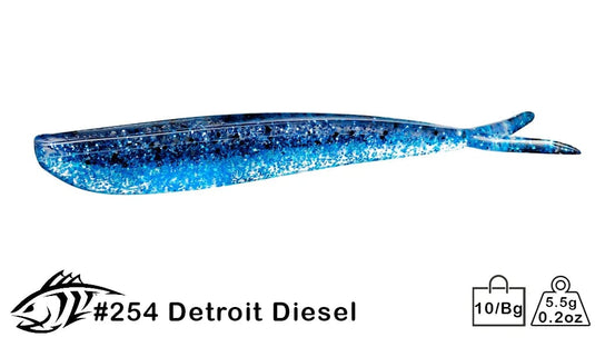 LUNKER CITY Uncategorised 4" / Detroit Diesel LunkerCity Fin-S Fish
