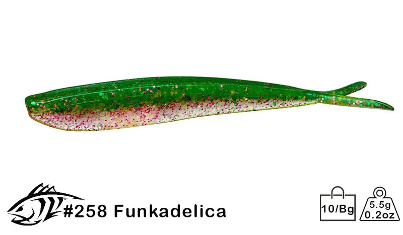 Load image into Gallery viewer, LUNKER CITY Uncategorised 4&quot; / Funkadelica LunkerCity Fin-S Fish
