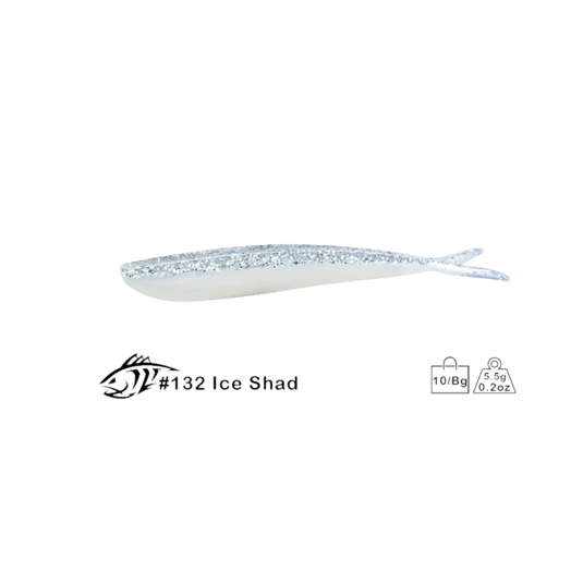 LUNKER CITY Uncategorised 4" / Ice Shad Lunker City Fin-S Fish