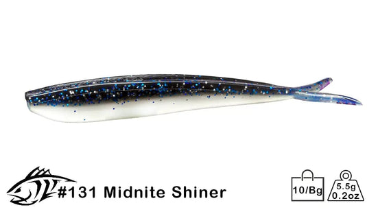 LUNKER CITY Uncategorised 4" / Midnite Shiner LunkerCity Fin-S Fish