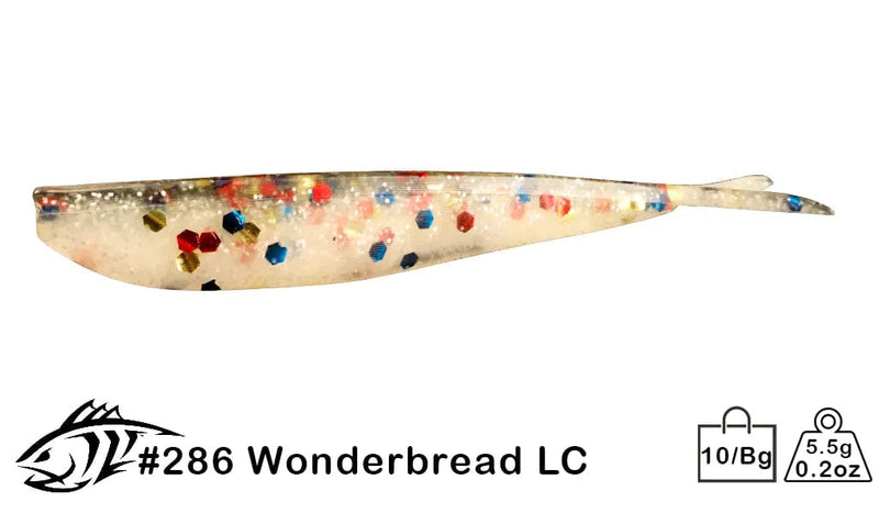 Load image into Gallery viewer, LUNKER CITY Uncategorised 4&quot; / Wonderbread LC LunkerCity Fin-S Fish
