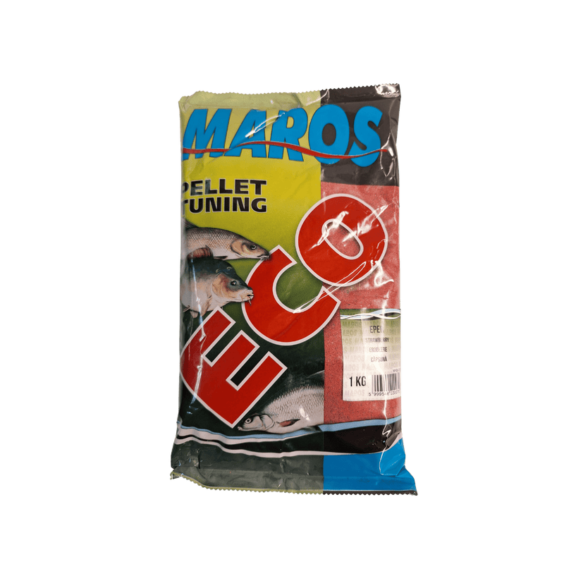 Load image into Gallery viewer, MAROS CARP Strawberry Maros Eco Pellet Tuning 1KG
