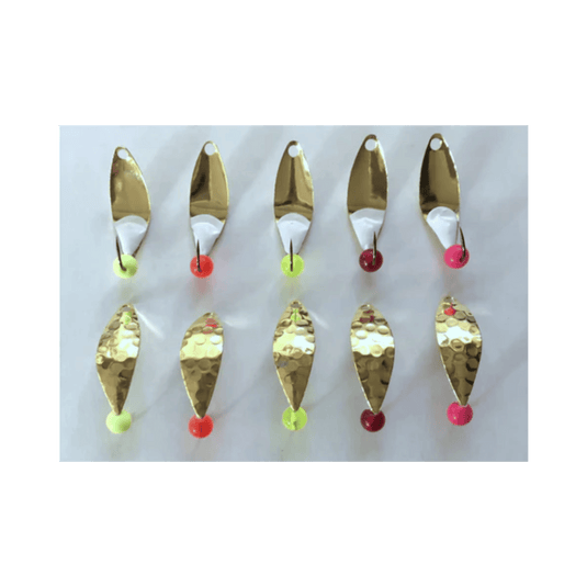 MCGATHYS HOOKS LLC ICE SPOONS McGathy's Hooks Slab Grabber Gold Plated Willow