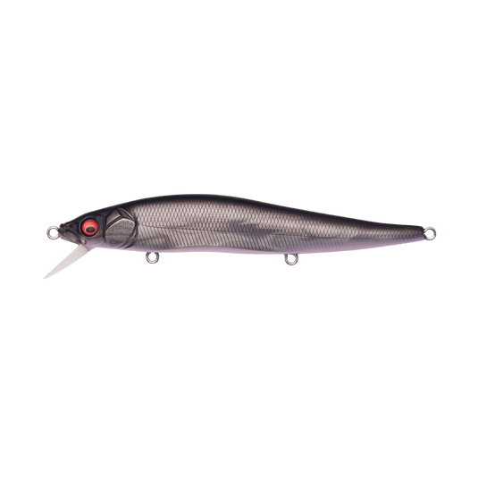 MEGABASS JERKBAIT Mat Deadly Black Megabass Vision Oneten Jerkbait