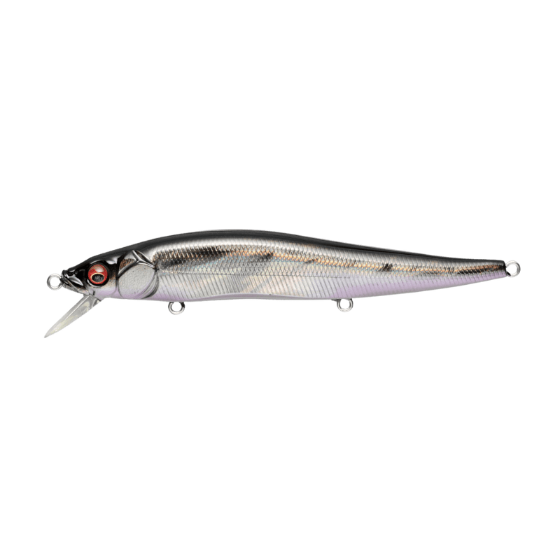 Load image into Gallery viewer, MEGABASS MEGABASS VISION 110+1 GG Deadly Black Shad Megabass Vision Oneten +1 Jerkbait
