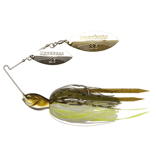 MEGABASS SPINNERBAIT/BUZZBAIT 1-2 / Ayu Megabass SV-3 Double Willow Spinnerbait