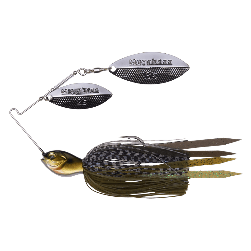 Load image into Gallery viewer, MEGABASS SPINNERBAIT/BUZZBAIT 1-2 / Gill Megabass SV-3 Double Willow Spinnerbait
